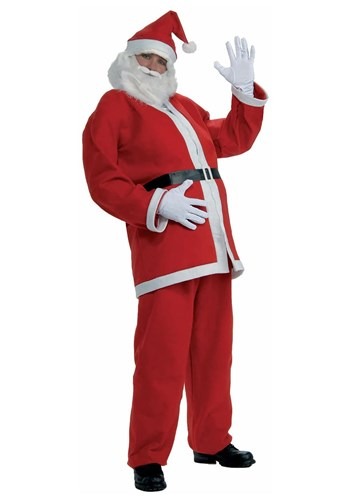 Plus Size Men&#39;s Simply Santa Costume