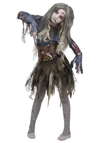 Girl&#39;s Zombie Costume