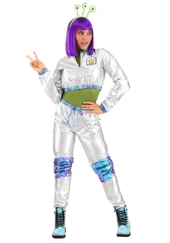 Women&#39;s Cosmonaut Alien Costume