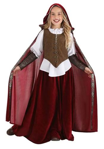 Kid&#39;s Deluxe Red Riding Hood Costume