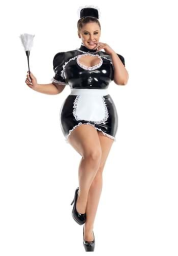Plus Size Maid for You Costume for Women