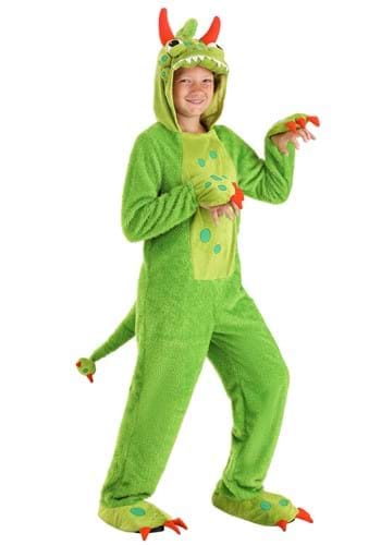 Kid&#39;s Spotted Green Monster Costume