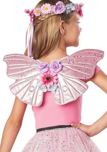 Girl&#39;s Pink Fairy Wings