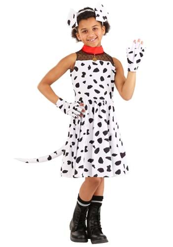 Girl&#39;s Fun Dalmatian Costume