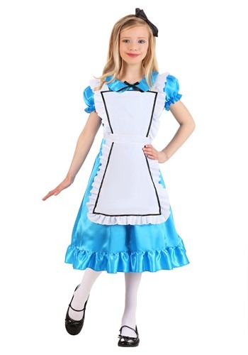 Girl&#39;s Wonderful Alice Costume