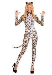 Women's Leopard Catsuit