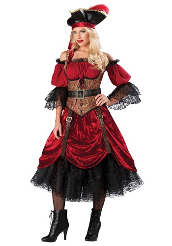 Swashbucklin&#39; Scarlet Costume for Women