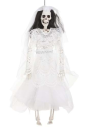 16" Skeleton Dressed Bride Prop