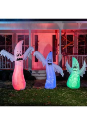 Set of 3 Small, Medium, & Large Inflatable Ghosts Prop