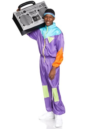 Men&#39;s Awesome 80s Track Suit Costume