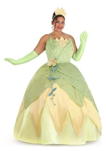 Plus Size Princess and the Frog Tiana Deluxe Costume