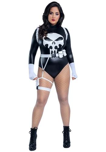 Plus Size Women&#39;s Sexy The Punishing One Costume