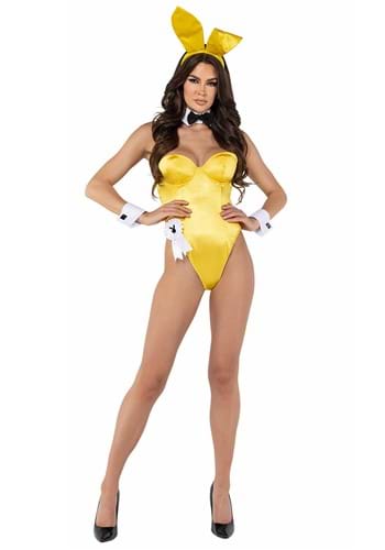 Playboy Women&#39;s Yellow Bunny Costume