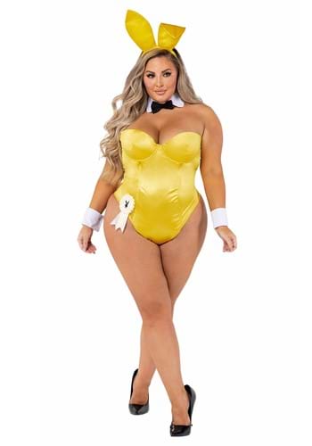 Plus Size Women&#39;s Yellow Bunny Costume