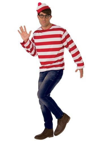 Where&#39;s Waldo Adult Costume