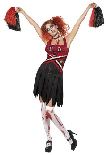 Women&#39;s Zombie Cheerleader Costume