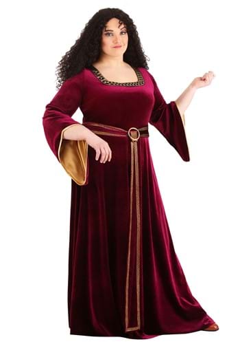 Plus Size Tangled Mother Gothel Women&#39;s Costume