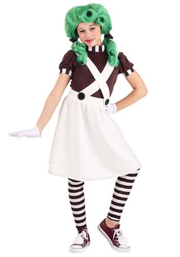 Girl&#39;s Chocolate Factory Worker Costume