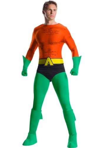 Men&#39;s Classic Premium Aquaman Costume
