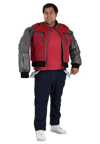 Plus Size Authentic Marty McFly Jacket Men&#39;s Costume