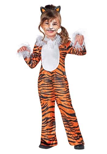 Terrific Girl&#39;s Tiger Costume