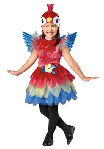 Girl&#39;s Parrot Bird Costume