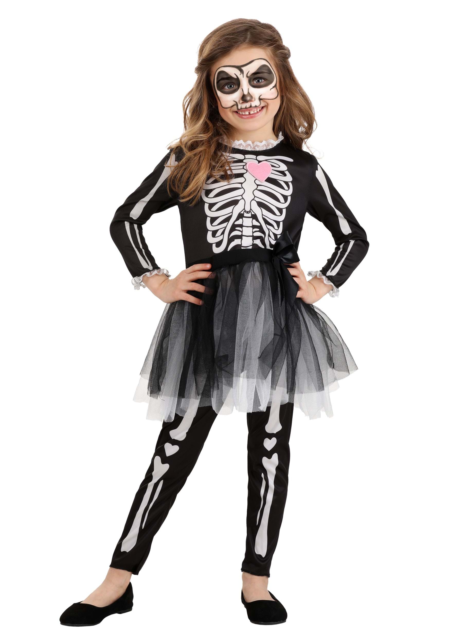 Skeleton Dress Kid