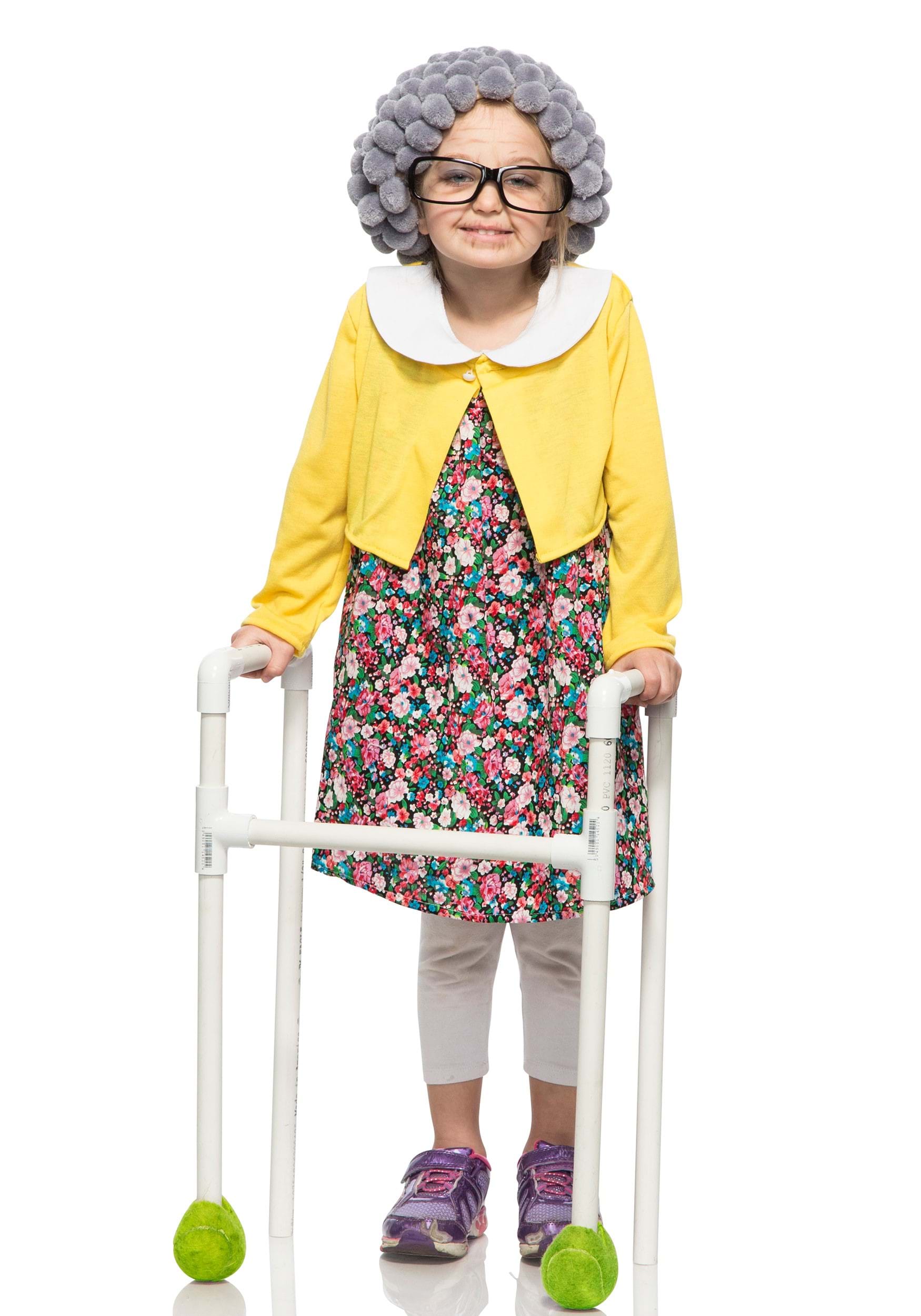 Child Grandma Costume
