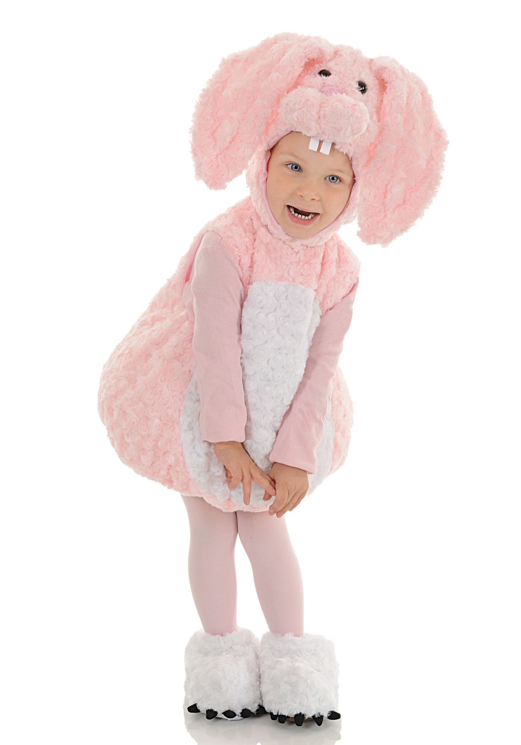 Pink Bunny Bubble Girl