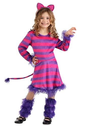 Girl&#39;s Mischievous Cheshire Cat Costume