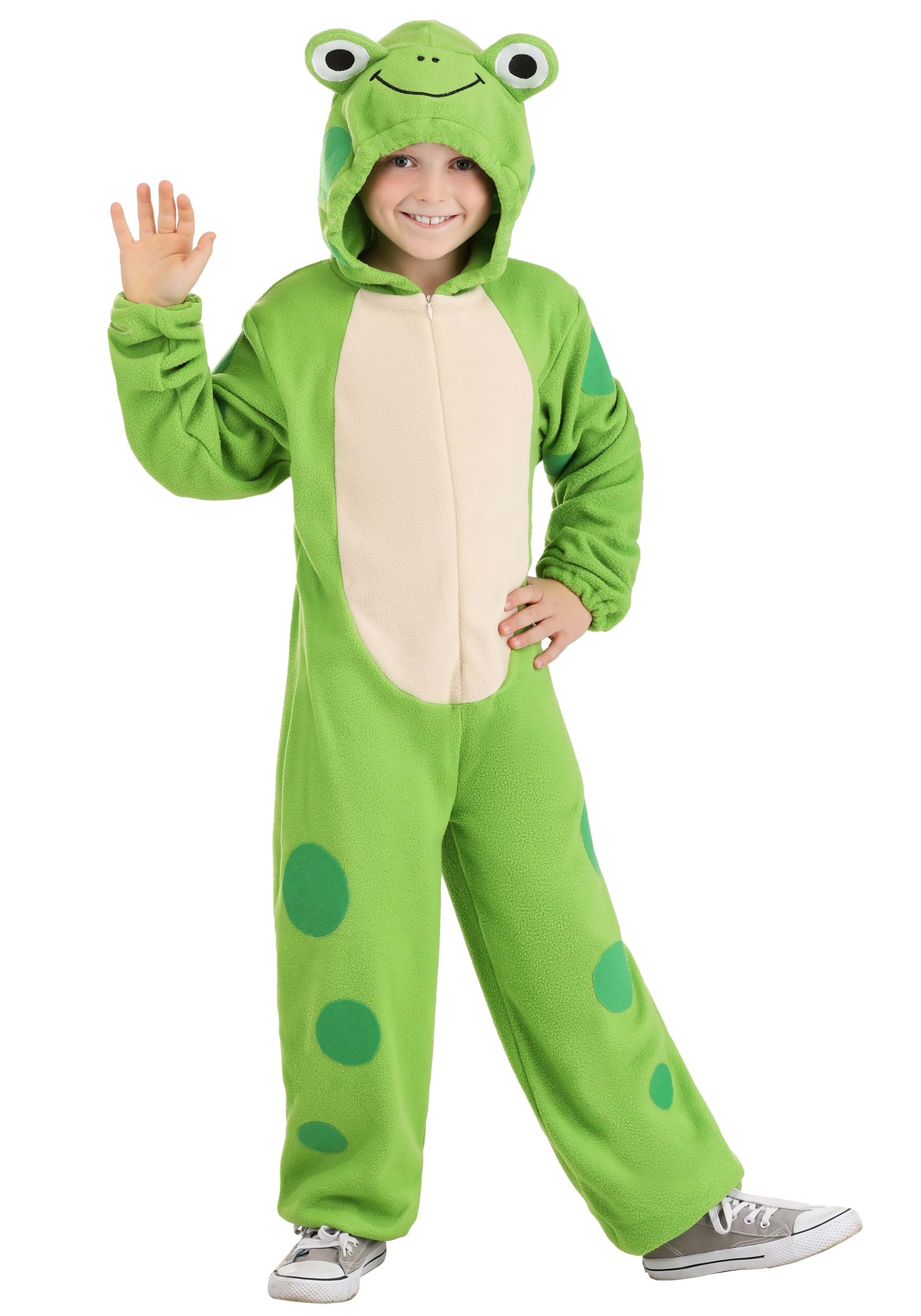 Frog Onesie Kid