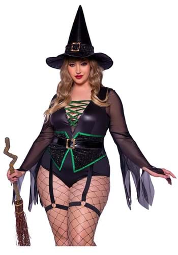 Plus Size Sexy Envious Witch Costume