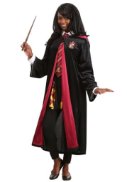 Plus Size Harry Potter Hermoine Deluxe Gryffindor Robe