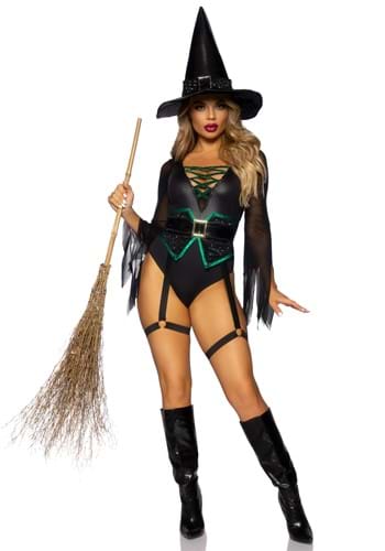 Women&#39;s Envious Witch Costume