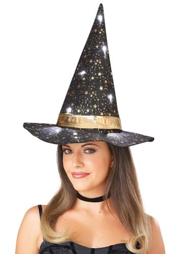 Women&#39;s Light Up Twilight Witch Costume Hat