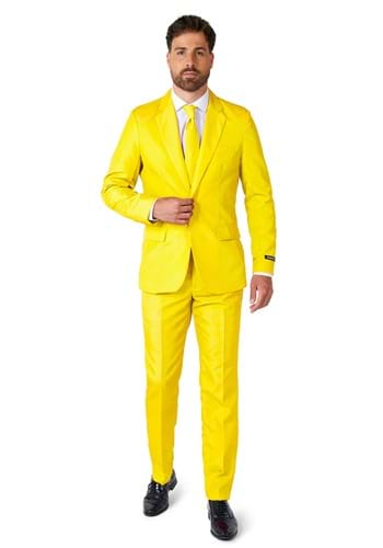 Suitmeister Men&#39;s Solid Yellow Suit