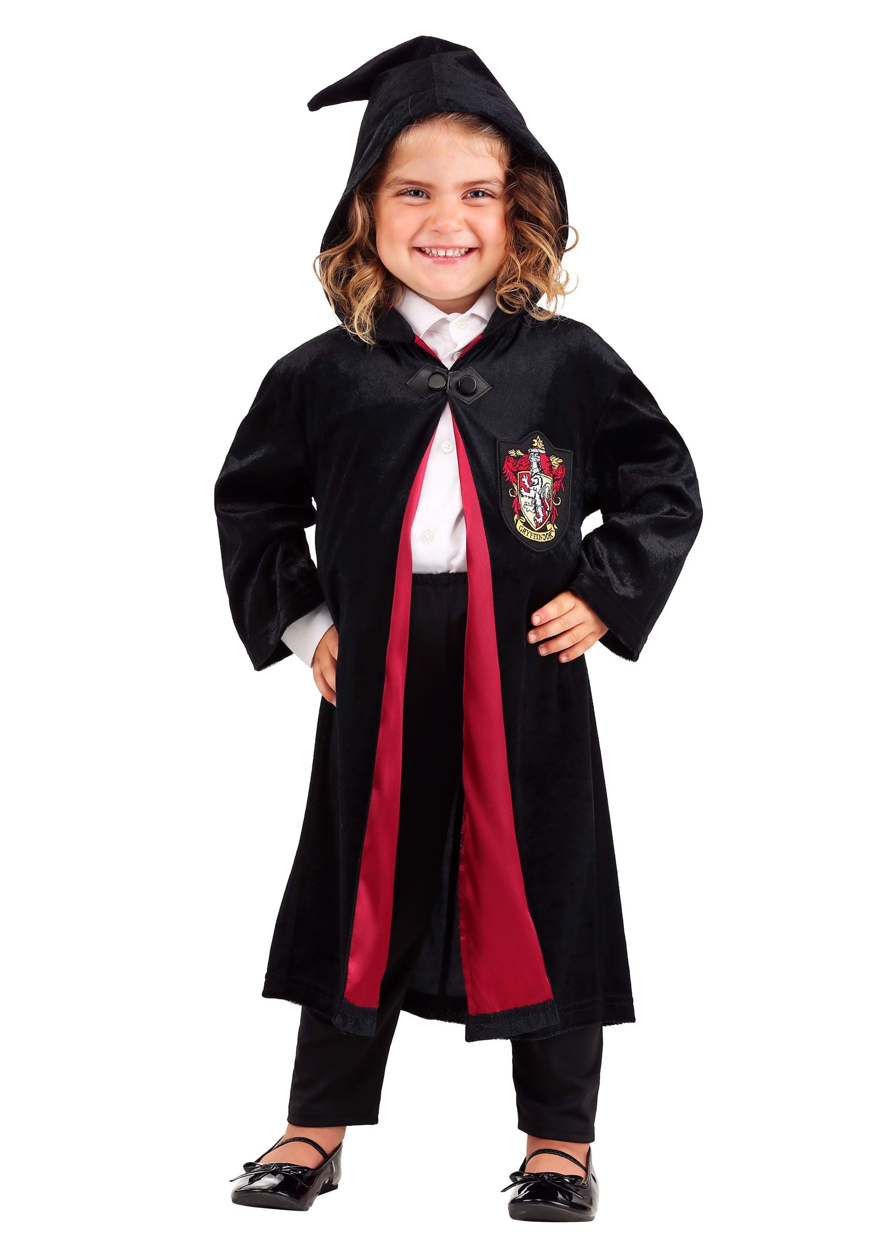 Harry Potter Deluxe Hermione Gryffindor Robe for Toddlers | Harry Potter Costumes