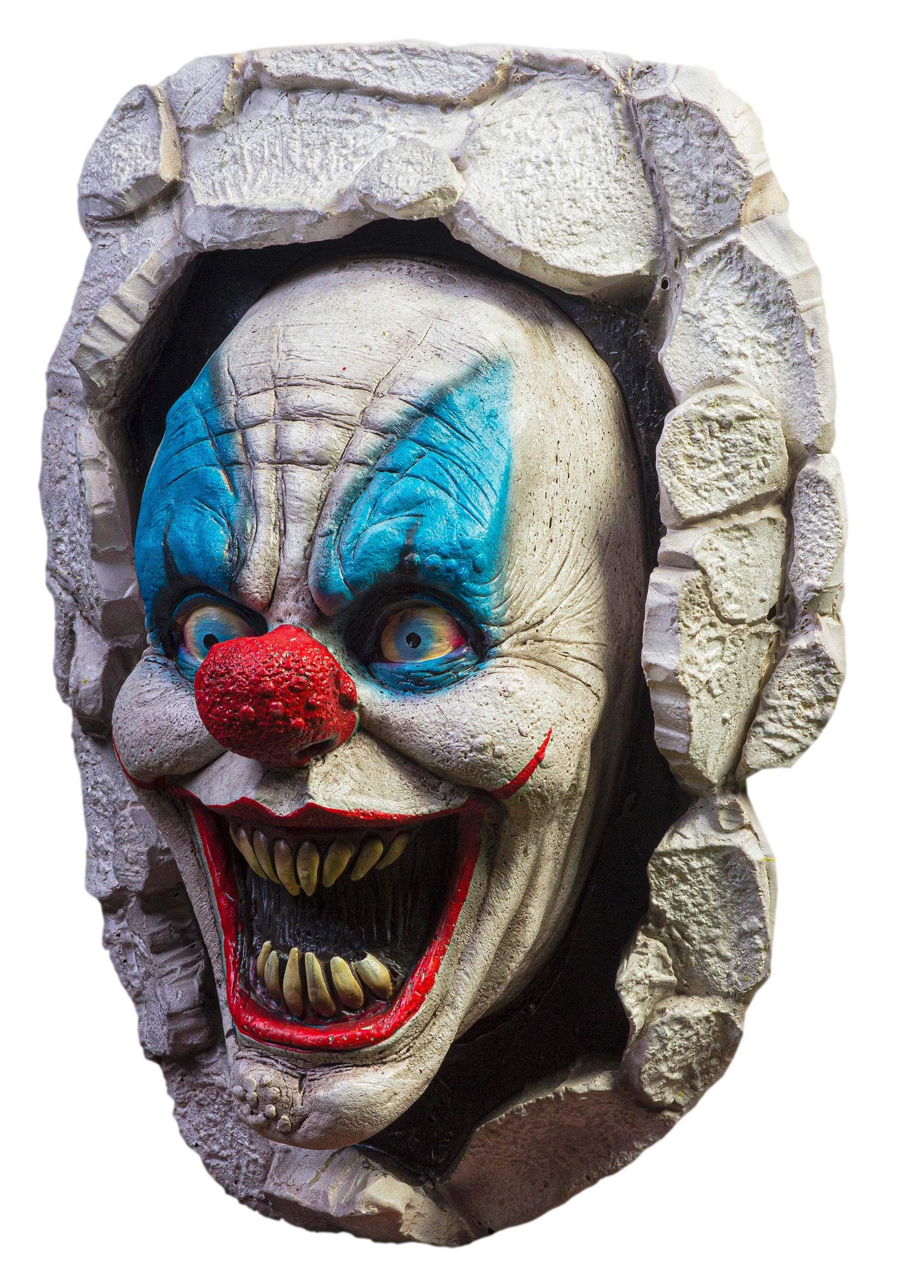 16-Inch Evil Clown Wall Halloween Prop | Evil Clown Decorations