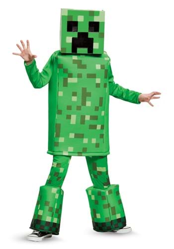 Boy&#39;s Minecraft Creeper Prestige Costume
