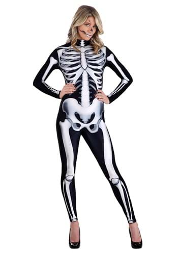 Women&#39;s Jumpsuit Skeleton Costume