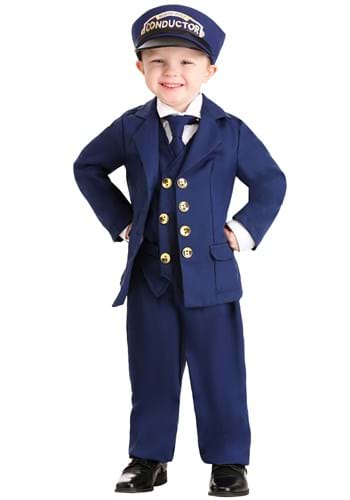 Boy&#39;s North Pole Train Conductor Toddler Costume