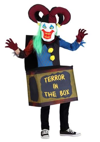 Kid&#39;s Jack in the Box Clown Costume