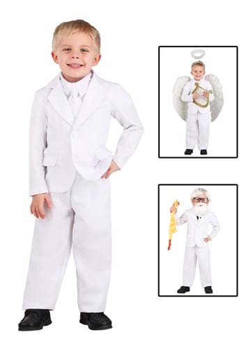 Toddler&#39;s White Suit Costume