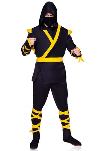 Men&#39;s Yellow Ninja Costume