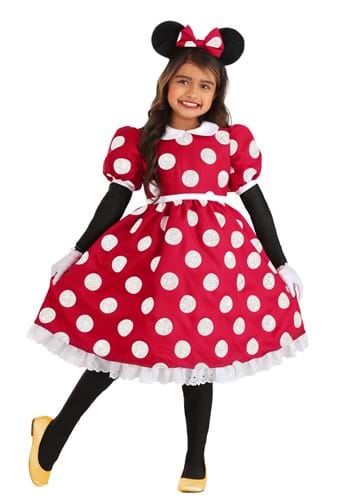 Girl&#39;s Deluxe Disney Minnie Mouse Costume