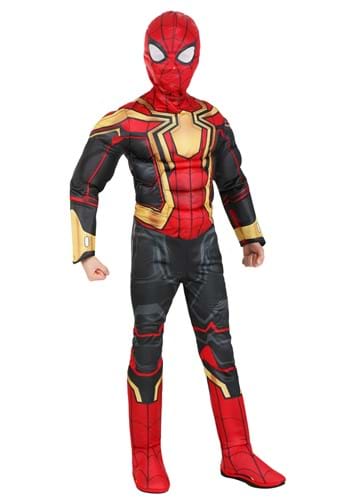Boy&#39;s Spider-Man Integrated Suit Costume