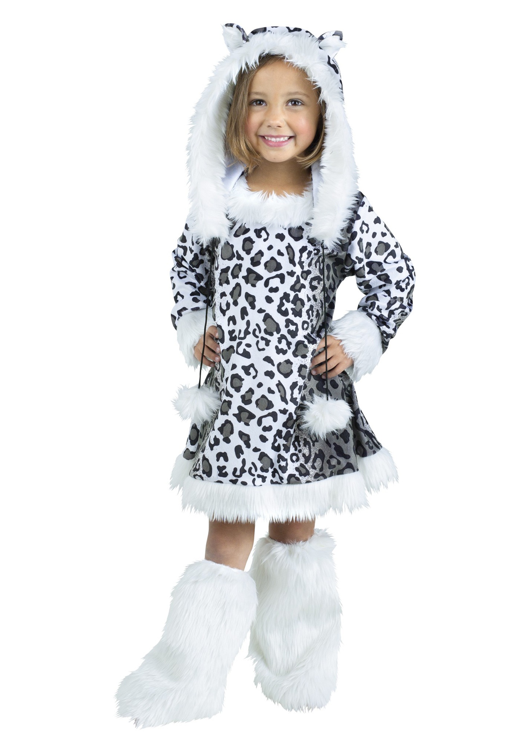 Toddler and Child Snow Leopard Costume