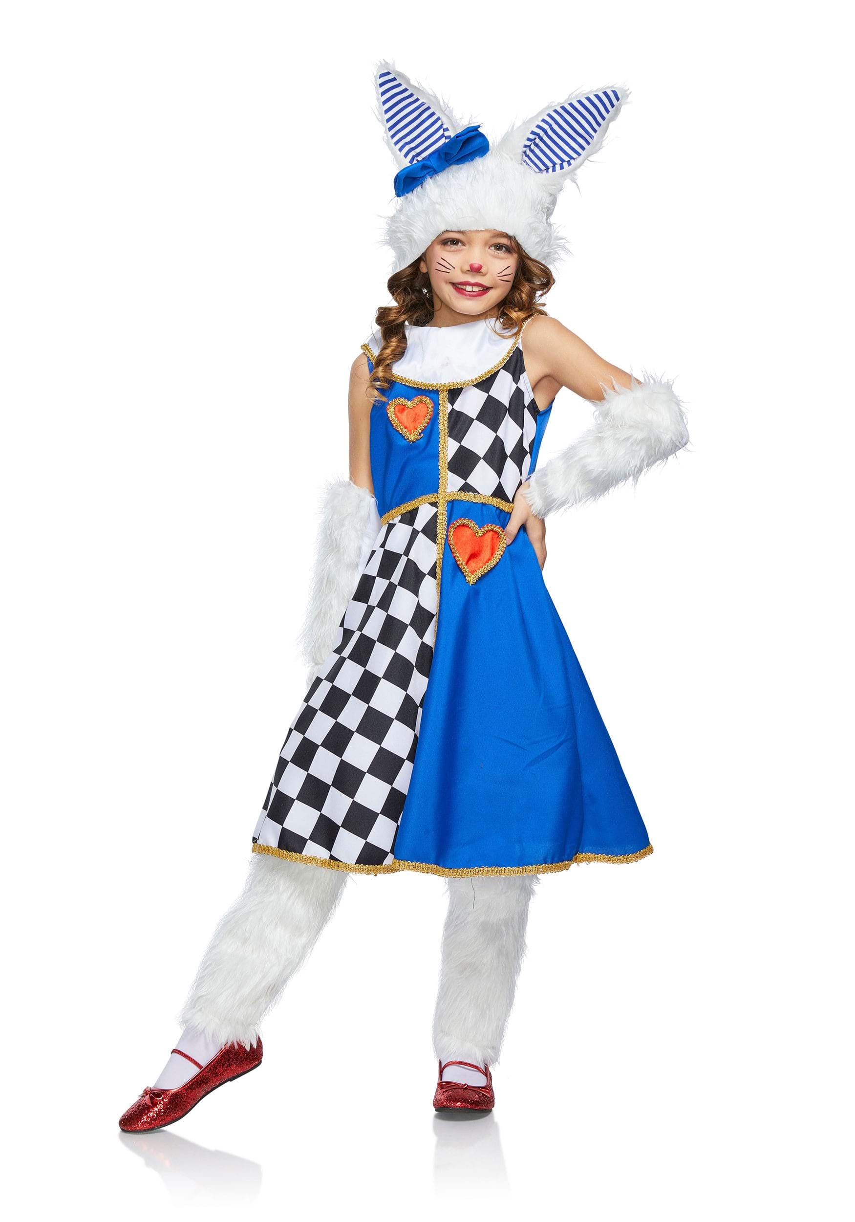White Rabbit Costume for Girl