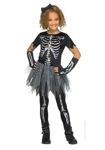 Silver Skele-Girl Costume
