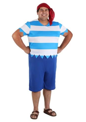 Men&#39;s Plus Size First Mate Costume
